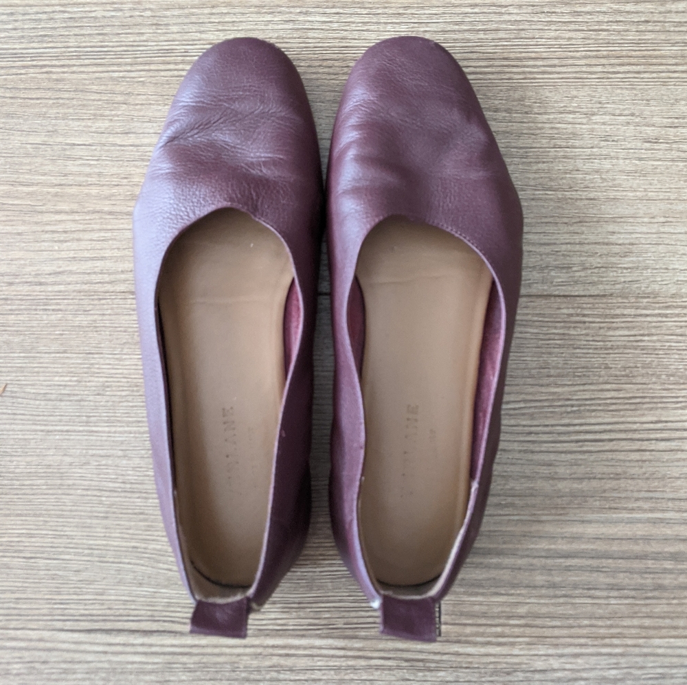 Everlane The Day Glove in Burgundy